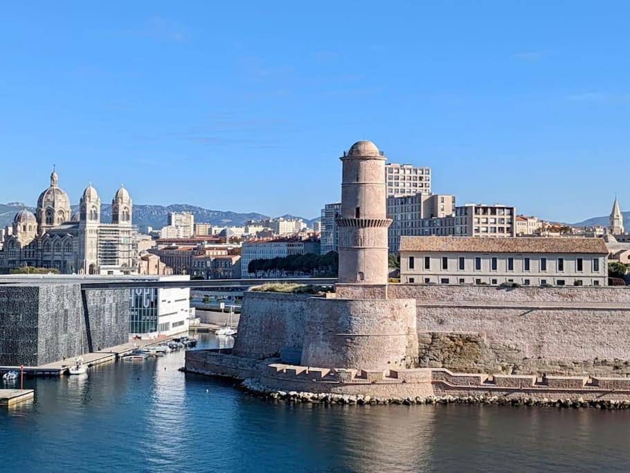 Superbe Appart, Central, Petit Balcon & Vue Place Marseille Ngoại thất bức ảnh